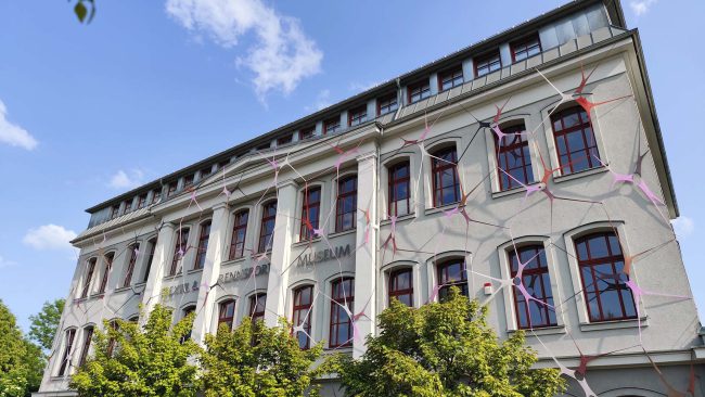 Textile Weite über Fenster